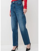 Tommy Jeans Blugi cu croiala dreapta Layla - Albastru inchis