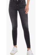 Tommy Jeans Blugi dama - Bumbac - Gri inchis - - Gri grafit