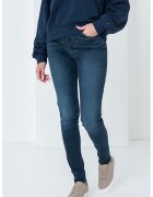 Tommy Jeans Blugi skinny cu talie inalta Nora - Bleumarin