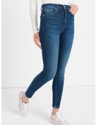 Tommy Jeans Blugi skinny cu talie inalta Sylvia - Bleumarin