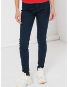 Tommy Jeans Blugi skinny cu talie medie - Bleumarin
