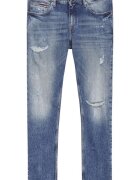 Tommy Jeans Blugi slim fit cu detalii rupte