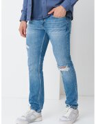 Tommy Jeans Blugi slim fit Scanton - Albastru