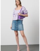 Tommy Jeans Bluza cu maneci bufante - Lila