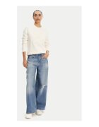 Tommy Jeans Bluza Dama - Alb - 100% bumbac -