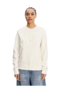 Tommy Jeans Bluza dama - bumbac - alb -