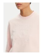 Tommy Jeans Bluza Dama - bumbac - roz -