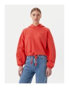 Tommy Jeans Bluza dama - Portocaliu - 100% bumbac
