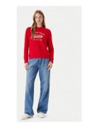 Tommy Jeans Bluza dama - Rosu - bumbac - Rosu