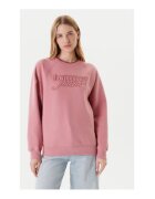 Tommy Jeans Bluza dama - Roz - 85% bumbac - 15% poliester -