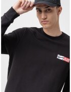 Tommy Jeans Bluza de trening cu decolteu la baza gatului si logo