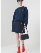 Tommy Jeans Bluza de trening lejera cu logo brodat