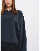 Tommy Jeans Bluza de trening relaxed fit cu aspect uzat - Gri carbune