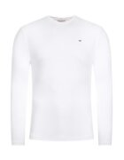 Tommy Jeans Bluza pentru barbati - bumbac - alb -