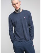 Tommy Jeans Bluza regular fit cu logo discret pe piept - Albastru prafuit
