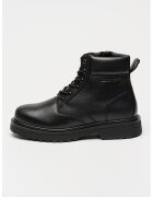 Tommy Jeans Bocanci uni de piele - Negru
