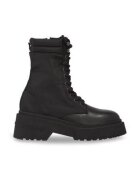 Tommy Jeans Botine dama - glezna - negru - material textil