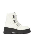 Tommy Jeans Botine din piele naturala - Bej