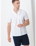 Tommy Jeans Camasa din bumbac organic si in - Alb murdar