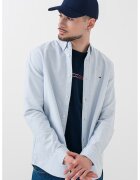 Tommy Jeans Camasa Oxford cu croiala regular-fit - Albastru pastel