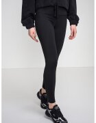 Tommy Jeans Colanti crop cu talie inalta - Negru