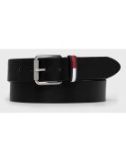 Tommy Jeans Curea de piele Flag Roller 4.0