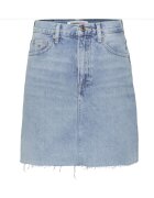 Tommy Jeans Fusta dama - Bumbac - Albastru - Albastru