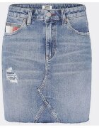 Tommy Jeans Fusta midi din denim -