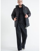 Tommy Jeans Geaca cu gluga si buzunare cu fermoar - Negru
