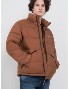 Tommy Jeans Geaca cu vatelina si aplicatie logo - Maro scortisoara