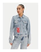 Tommy Jeans Geaca de dama - albastru