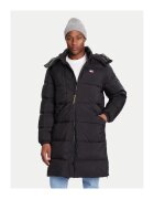 Tommy Jeans Geaca de iarna barbati - negru - 100% nailon reciclat -
