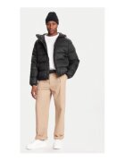 Tommy Jeans Geaca de iarna barbati - negru - 100% nailon reciclat