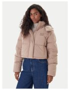 Tommy Jeans Geaca de puf bej - Bej