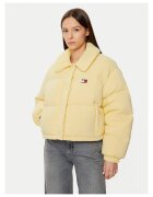 Tommy Jeans Geaca de puf dama bej - Bej