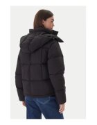 Tommy Jeans Geaca din puf Dama - Negru - 100% poliester reciclat