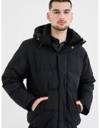 Tommy Jeans Geaca lejera cu gluga - Negru