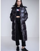 Tommy Jeans Geaca lunga - Negru