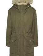 Tommy Jeans Geaca parka cu snur in talie