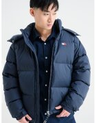 Tommy Jeans Geaca regular fit cu logo - Albastru ultramarin