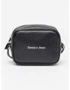 Tommy Jeans Geanta crossbody de piele ecologica - Negru