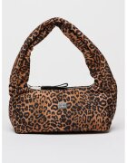 Tommy Jeans Geanta cu animal print - Maro inchis/Maro deschis