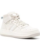Tommy Jeans Ghete dama - Piele - Alb - Alb