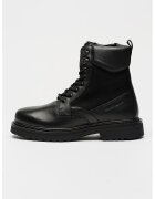 Tommy Jeans Ghete de piele - Negru