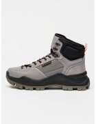 Tommy Jeans Ghete mid-cut cu segmente de piele intoarsa - Negru/Gri
