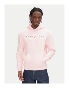 Tommy Jeans Hanorac barbati - roz - 80% bumbac - 20% poliester reciclat
