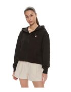 Tommy Jeans Hanorac dama - bumbac - negru -