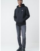 Tommy Jeans Hanorac regular fit cu buzunar kangaroo - Rosu/Alb/Negru
