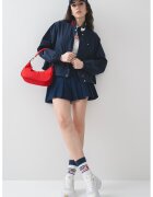 Tommy Jeans Jacheta bomber cu guler cu logo