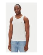 Tommy Jeans Maiou barbati alb - bumbac